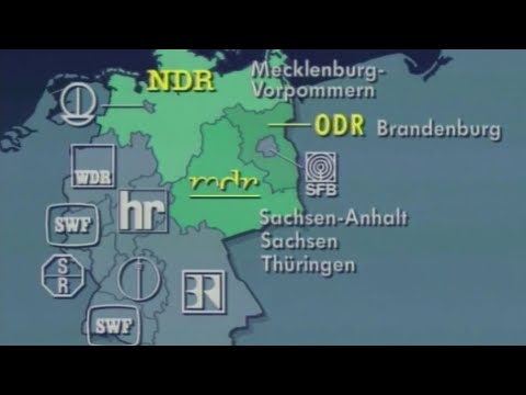 Tagesschau: MDR und ORB zur ARD (1991)