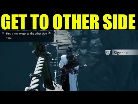 Where winds meet - find a way to get to the other side (blind to the world quest guide)