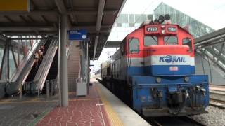 preview picture of video 'KORAIL ムグンファ号　順天駅到着'