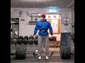 220kg deadlift with 50kg elastic band 5 reps