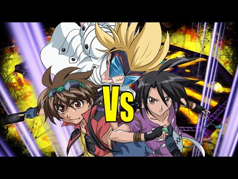 Bakugan Battle Brawlers Battle Royale Masquerade Vs Shun Vs Dan