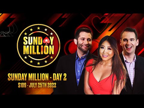 $109 SUNDAY MILLION - DAY 2 ♠️ James, Joe & Maria Ho ♠️ PokerStars