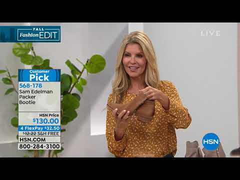HSN | Shoe Lover's Closet featuring Sam Edelman 09.20.2018 - 02 AM