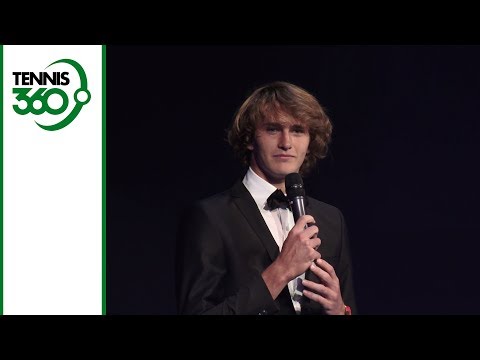 Alexander Zverev gives brilliant introduction to Roger Federer at Laver Cup gala