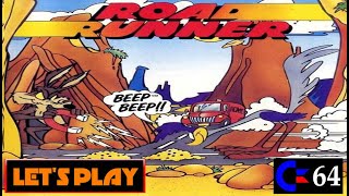 LET'S PLAY: ROAD RUNNER (C64 - With Commentary)