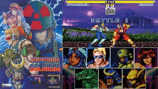 Superior Soldiers - Arcade - C&M Playthrough