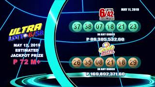 [LIVE]  PCSO 9:00PM Lotto Draw - May 11, 2019