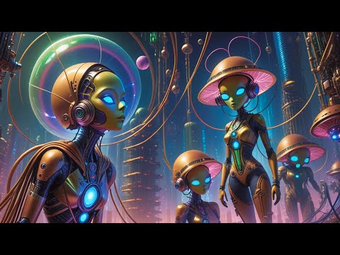 Nexxus 604 - Alien Planet - Psychedelic trance mix 2024 • (4K AI animated music video)