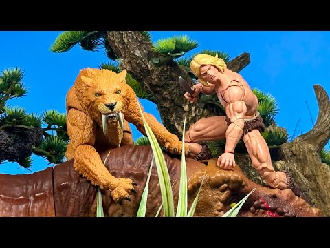 MARVEL LEGENDS ZABU & KA-ZAR REVIEW | ZABU BAF SERIES