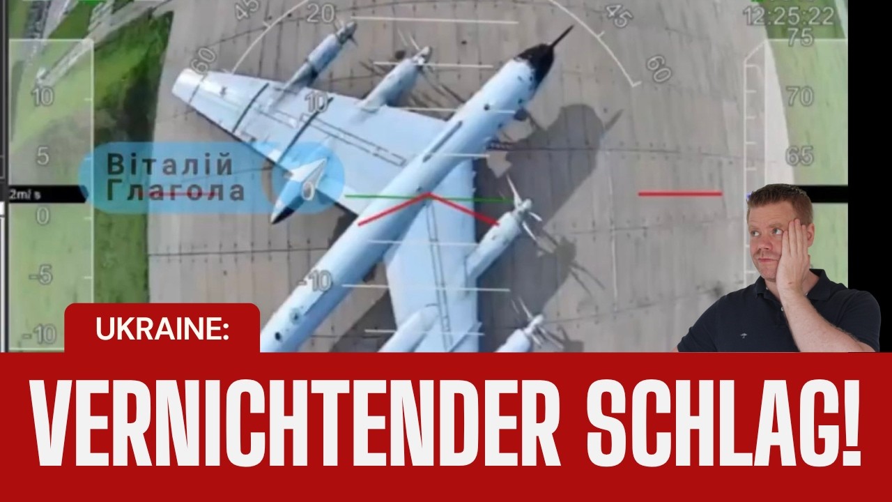 DEVASTATING blow: Ukraine destroys Russia's bomber!