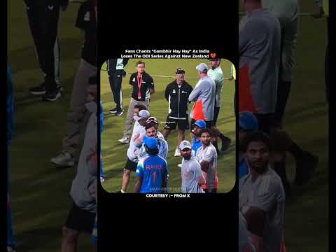 Criticism Is Ok But Trolling Is Not 🙅 #viratkohli #gautamgambhir #klrahul #harshitrana #indvsnz #icc