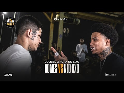 (DESAFIOU O REI 🔥🔥) NEO X GOMES (DF) - 2° FASE - BATALHA DO COLISEU - COLISEU X OS FORA DO EIXO