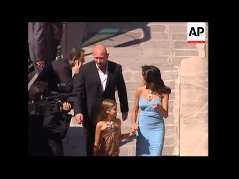 Desperate Housewives star's wedding in France, departures