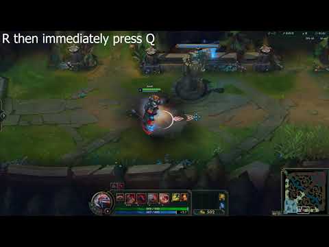 Cancelling Sion ult with R versus canceling with Q