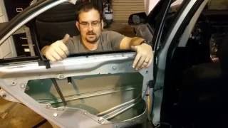 2005 (2003-2008) Mazda 6 Rear Driver Door Disassembly
