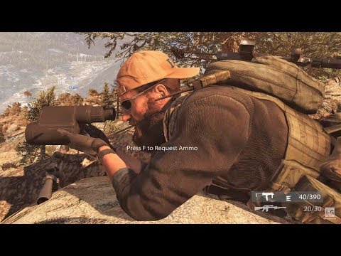 Long Range Sniper in the Mountains - Medal of Honor