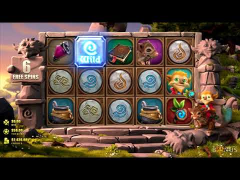 Gnome Wood Slot - BIG WIN - Game Play - by Microgaming