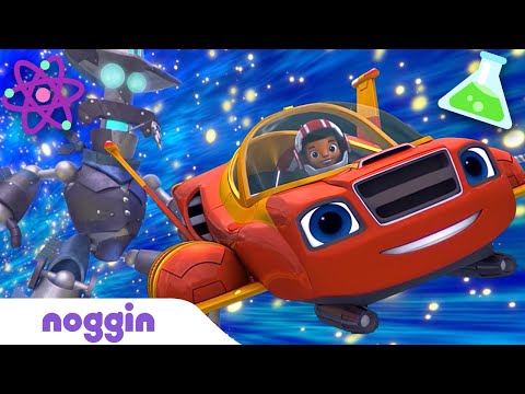Blaze's Space STEM Adventure! 🚀 Learn Counting & Science for Kids | Noggin