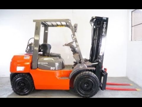 TOYOTA 7-series 7FGU35 8,000lb LP (Propane) #2344 - Forklift for Sale