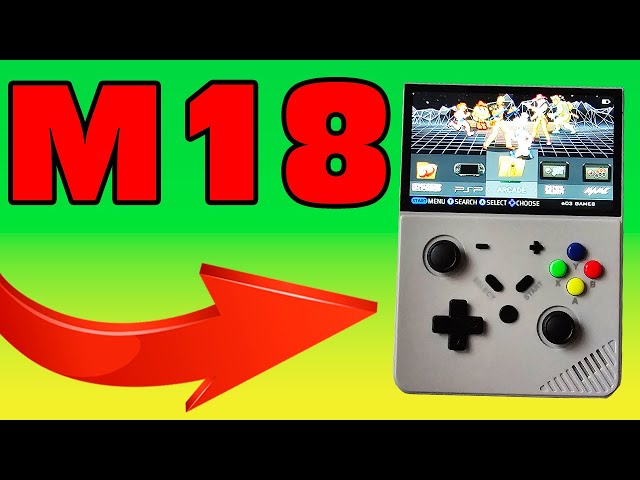 Vídeo relacionado con SVP Game - M18/R43 Pro Consola Retro Portátil 64GB con +20.000 Juegos Clásicos y +20 Emuladores, Consola de Videojuegos Arcade Linux y EmuELEC, Pantalla LCD 4.3" (Gris)