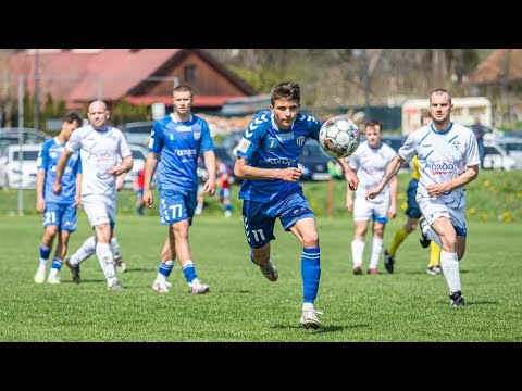 2023-04-23 Sandecja II Nowy Sącz - Gród Podegrodzie 2:1 (0:1), skrót meczu