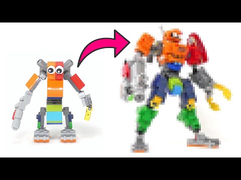 Upgrading My Nephew And Son's Collab LEGO Mech (Arm Cannon) !