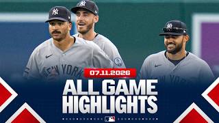 Highlights from ALL GAMES on 7/11 (CLUTCH Yankees comeback, Pirates sweep doubleheader and MORE!)
