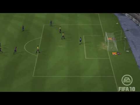 FIFA 10 - Messi Ping in Barcelona's opening match against Espanyol