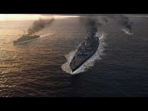 World of Warships CGI Cinematic 4K E3 Trailer 2013 UHD