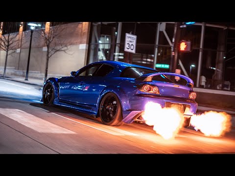 Blue Mazda RX8 | Valley Of Fire | Extended Version [4K]