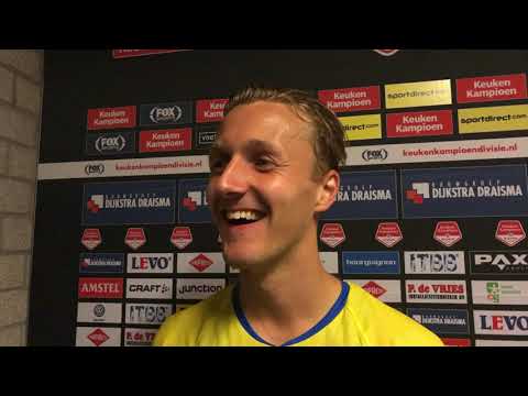 Reactie Erik Schouten na afloop van SC Cambuur - Go Ahead Eagles (5-0)
