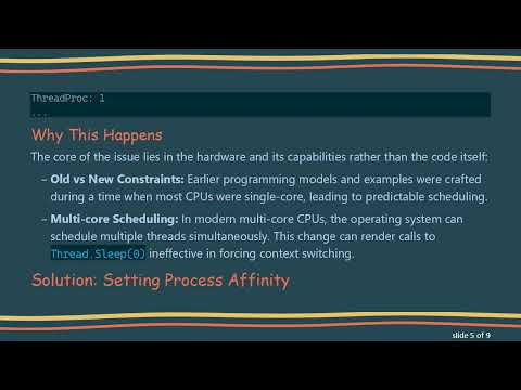 Understanding the Thread.Sleep(0) Mismatch in .NET Core 3.1: A Guide for Developers