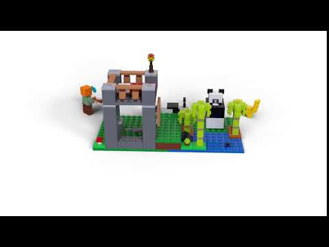 Конструктор LEGO Minecraft «Питомник панд» 21158 / 204 детали