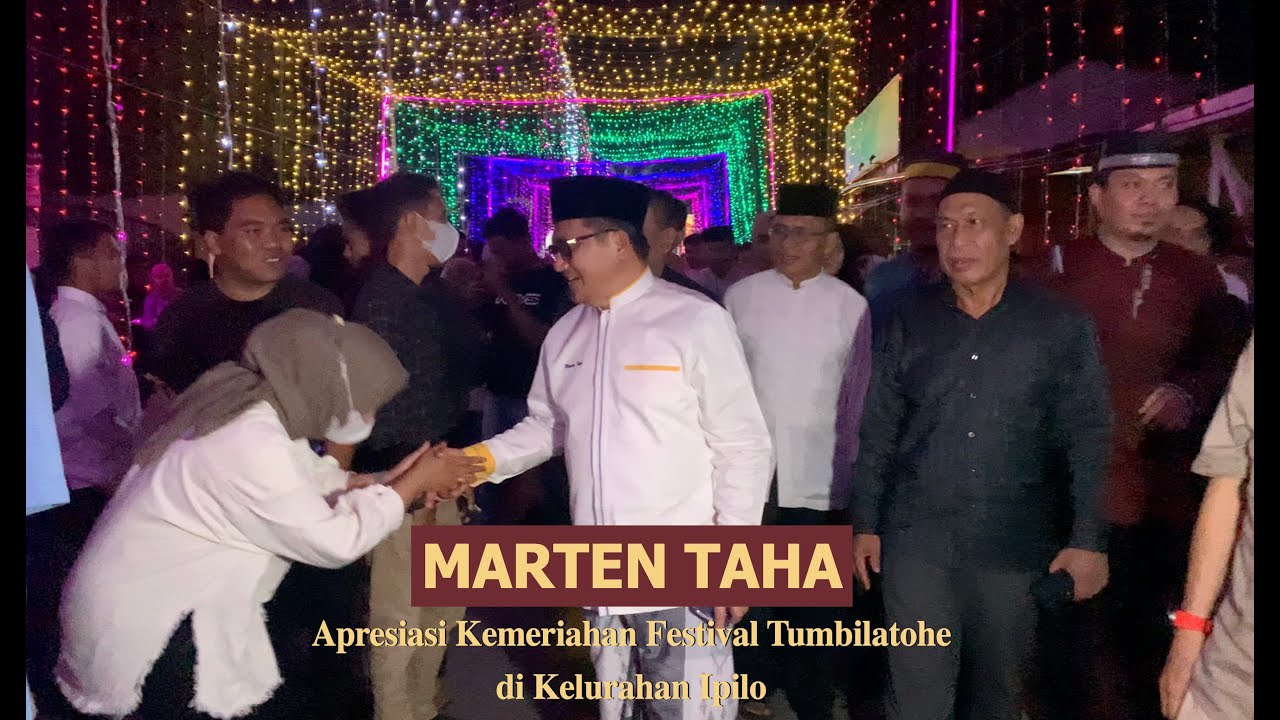 Marten Apresiasi Kemeriahan Festival Tumbilatohe di Kelurahan Ipilo