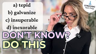 Stop Memorizing Thousands of SAT Vocab Words | Do THIS Instead