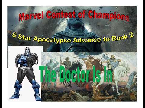 Marvel Contest of Champions 6 Star Apocalypse Advances to Rank 2