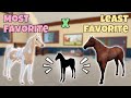 Breeding My FAVORITE Horses With My LEAST FAVORITE Horses Wild Horse Islands