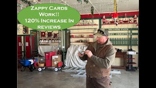 Zappy Cards Success: 120% Google Review Growth on My Farm!
