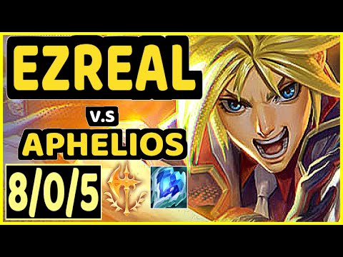INNAXE (EZREAL) vs APHELIOS - 8/0/5 KDA BOTTOM ADC CHALLENGER GAMEPLAY - EUW