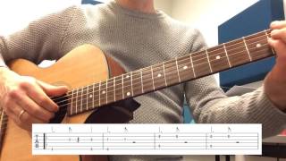 DNCE - Almost (Guitar Tutorial Tab)