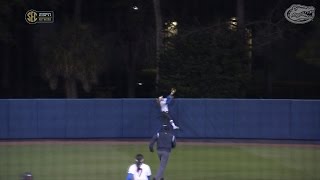 Florida Softball: Kirsti Merritt catch 2-13-15