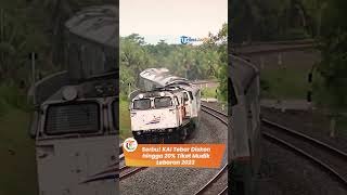 Serbu! KAI Tebar Diskon hingga 20% Tiket Mudik Lebaran 2023, Tersedia Kuota 2 550 KA Jarak Jauh