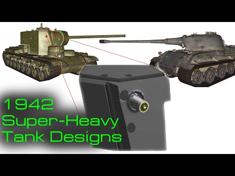 Löwe vs KV-5 | Super Heavy Tank Projects Armor Penetration Simulation