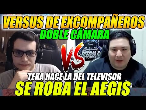😲[DOBLE CÁMARA]😲 MATTHEW SE ENFRENTA A KINGTEKA EN RANKED, TEKA HACE LA DE TV, SE ROBA EL AEGIS