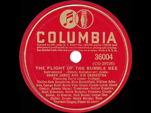 1941 HITS ARCHIVE: The Flight Of The Bumble Bee - Harry James (Columbia version)