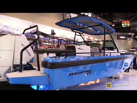 2019 Axopar 28 T-Top with Optional Aft Cabin Brabus Trim - Walkaround - 2019 Boot Dusseldorf