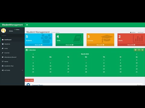 STUDENT MANAGEMENT SYSTEM IN PHP WITH SOURCE CODE| HOW TO | Source Code & Projects