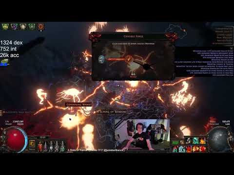 Dex/Int/Accuracy Stack J U G G Molten Strike - When Stacking 1 Stat Just Isn't Enough