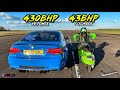 POWER TO WEIGHT 43HP VESPA SCOOTER Vs 430HP V8 BMW M3