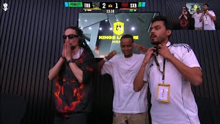 تربون الماتش الثاني اليوم بطوله Kings League ابوفله بيشجع تربون